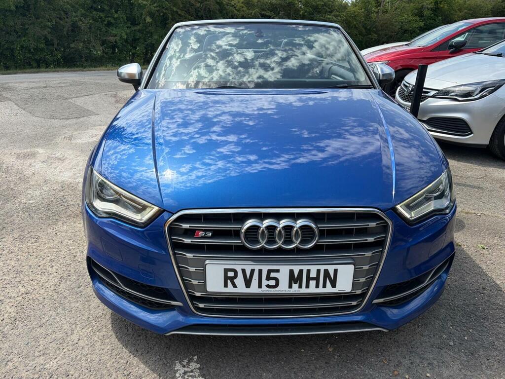Audi S3 Convertible 2.0 Tfsi Cabriolet S Tronic Quattro Eu RV15MHN Blue #6