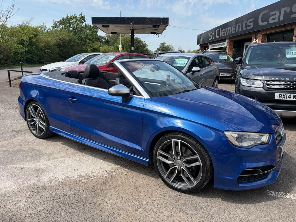 Audi S3 Convertible 2.0 Tfsi Cabriolet S Tronic Quattro Eu Blue