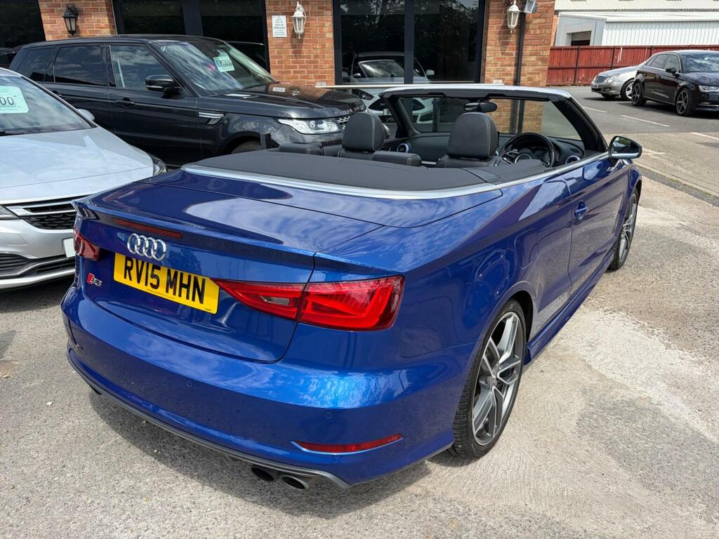 Audi S3 Convertible 2.0 Tfsi Cabriolet S Tronic Quattro Eu RV15MHN Blue #5