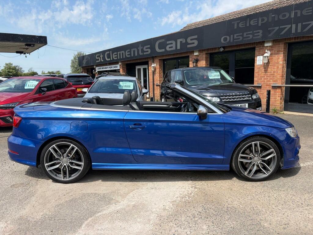 Audi S3 Convertible 2.0 Tfsi Cabriolet S Tronic Quattro Eu RV15MHN Blue #2