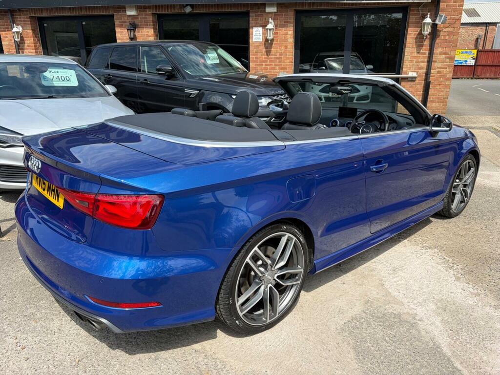 Audi S3 Convertible 2.0 Tfsi Cabriolet S Tronic Quattro Eu RV15MHN Blue #4