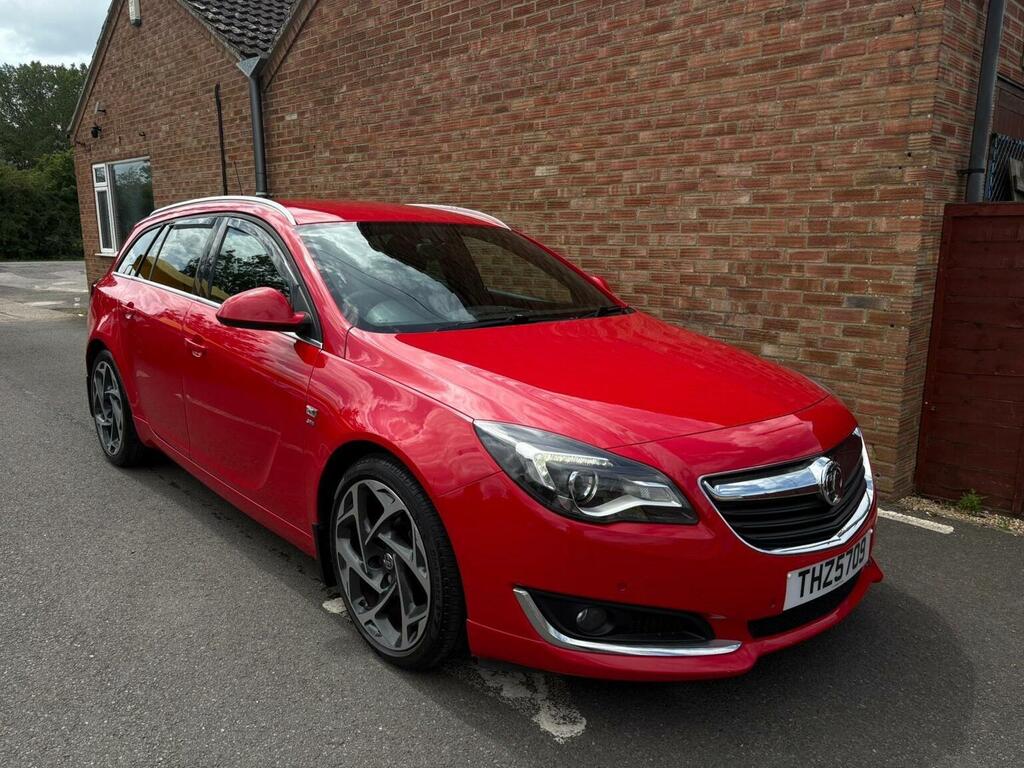 Vauxhall Insignia 2.0 Cdti Ecoflex Sri VX Line Sports Tourer Euro 5 Red