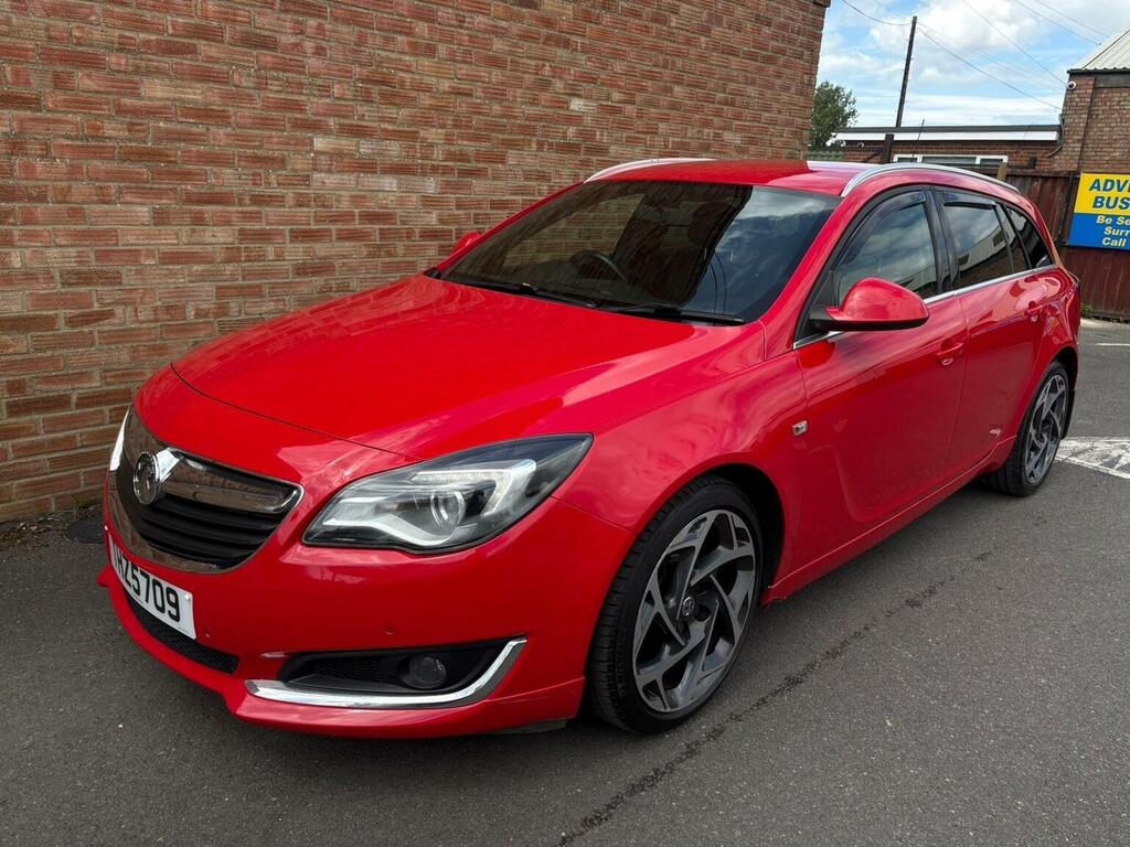 Vauxhall Insignia 2.0 Cdti Ecoflex Sri VX Line Sports Tourer Euro 5 Red #4
