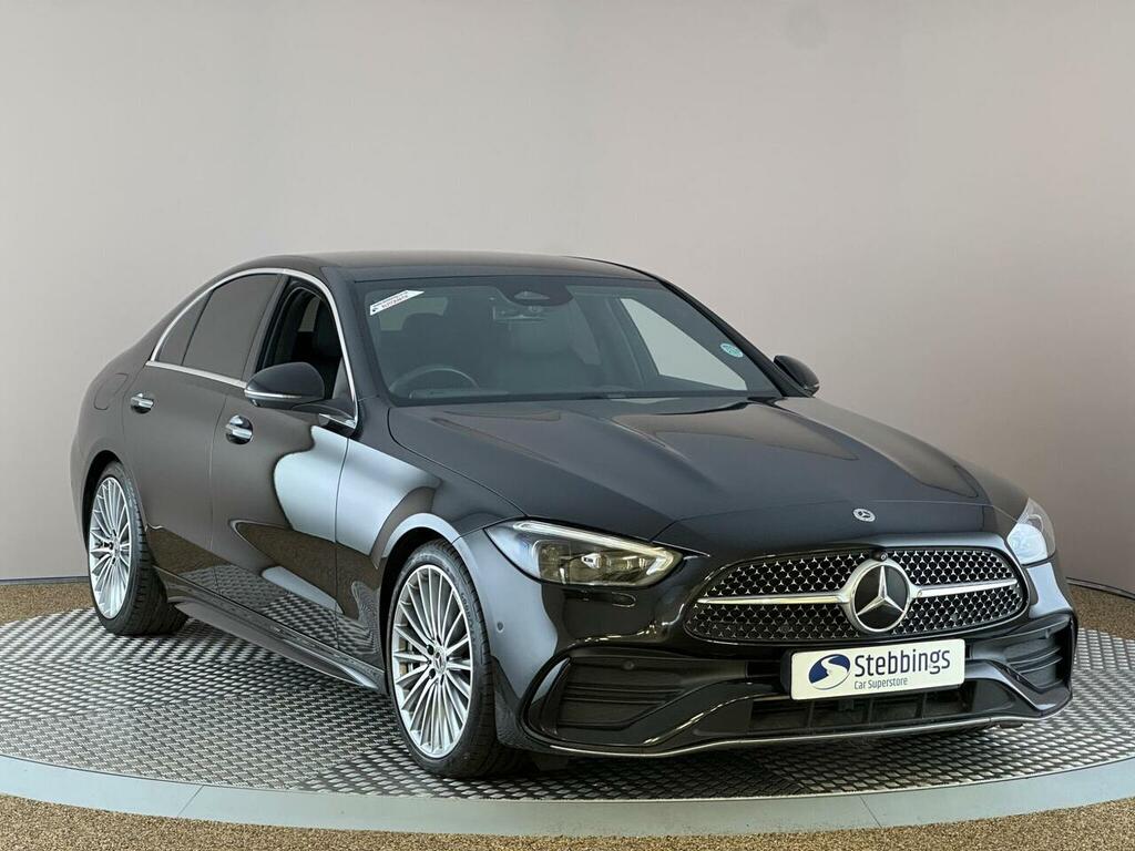 Mercedes-Benz C Class 2.0 C220dh Mhev Amg Line Premium G-tronic Euro BU72PXT Black