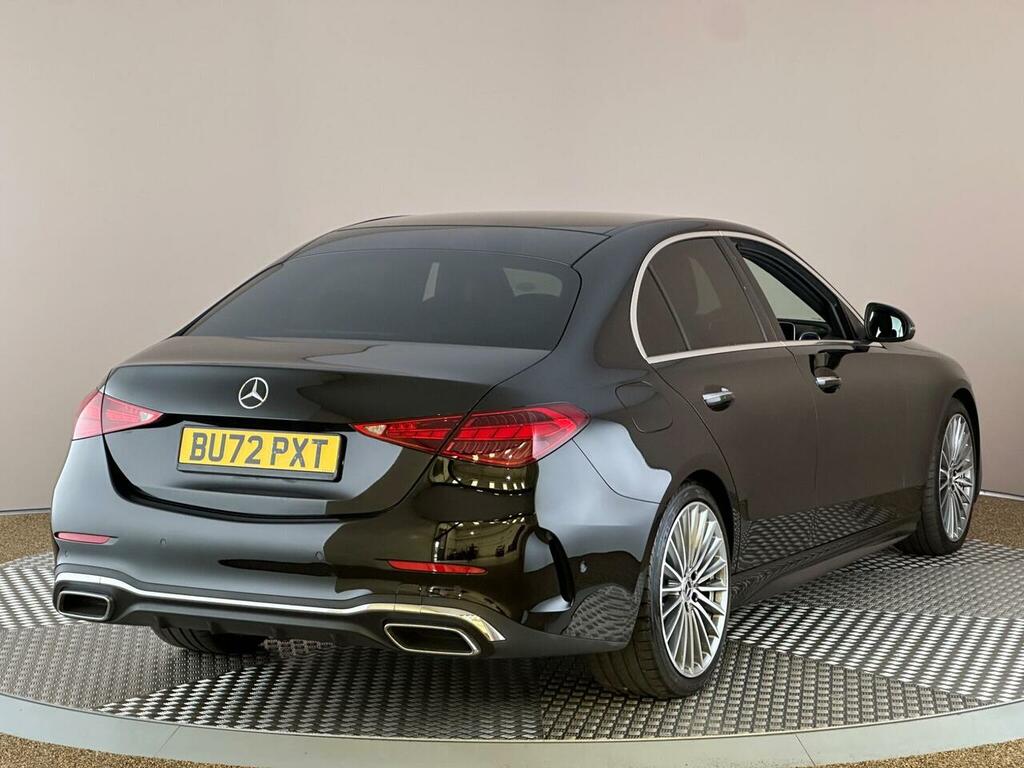 Mercedes-Benz C Class 2.0 C220dh Mhev Amg Line Premium G-tronic Euro BU72PXT Black #6