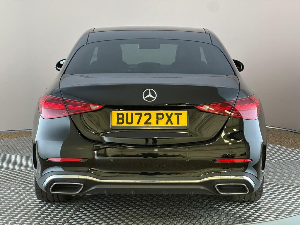 Mercedes-Benz C Class 2.0 C220dh Mhev Amg Line Premium G-tronic Euro BU72PXT Black #5