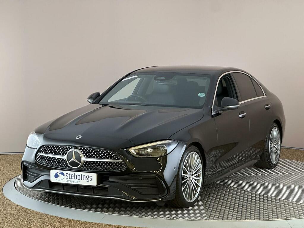 Mercedes-Benz C Class 2.0 C220dh Mhev Amg Line Premium G-tronic Euro BU72PXT Black #3