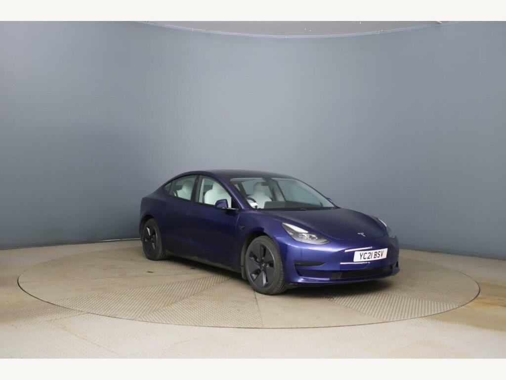 Tesla Model 3 Standard Range Plus Rwd Blue