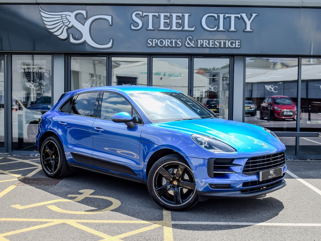 Porsche Macan S Pdk Blue