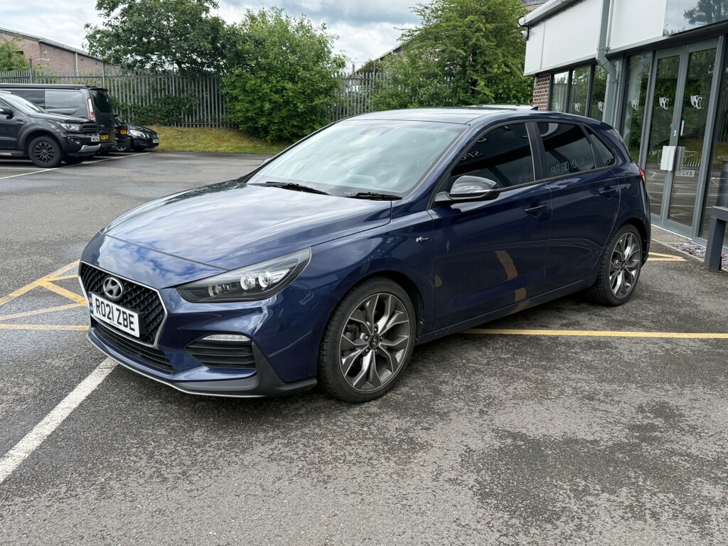 Hyundai I30 N Line Blue #2