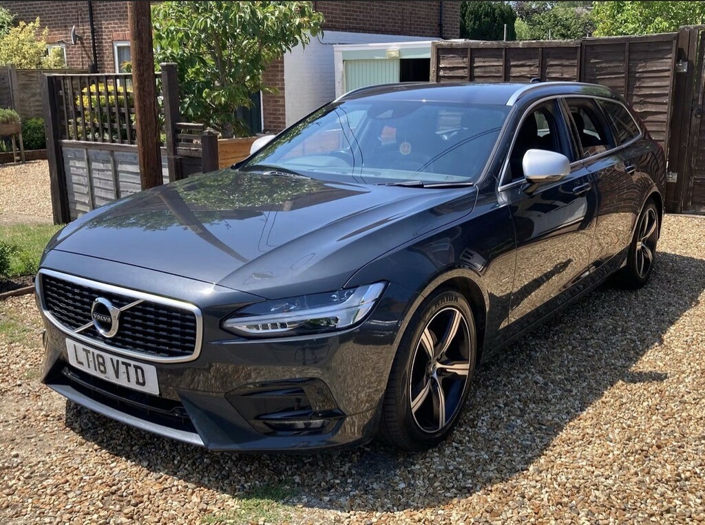 Volvo V90 D4 R-design Grey #3