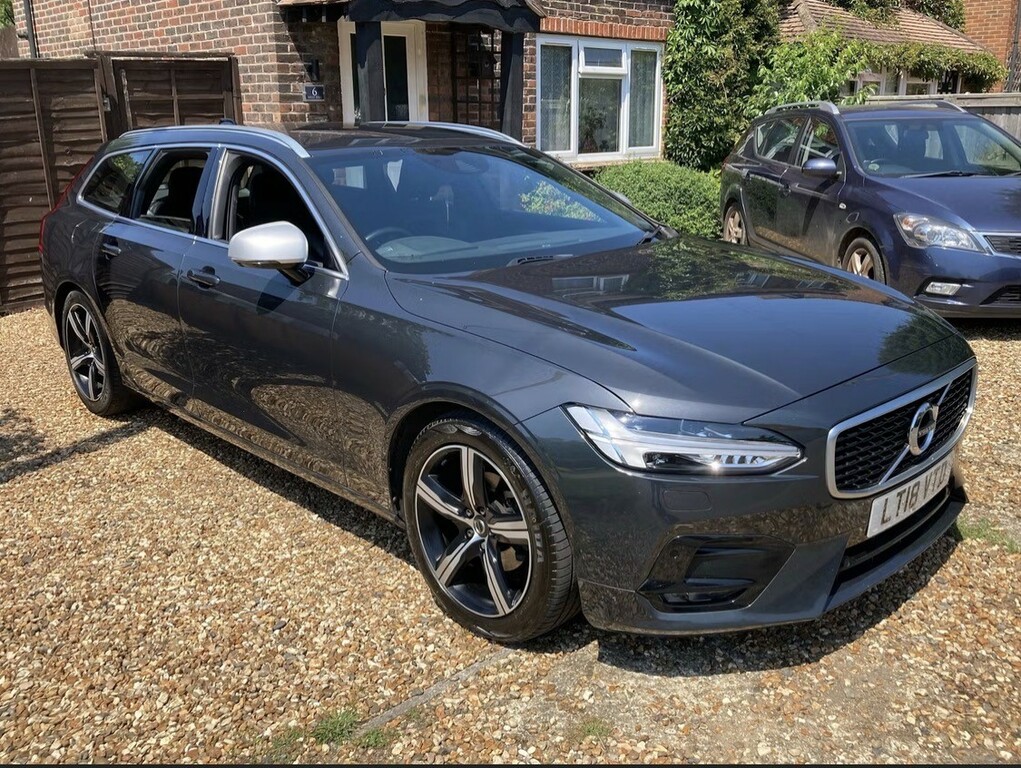 Volvo V90 D4 R-design Grey
