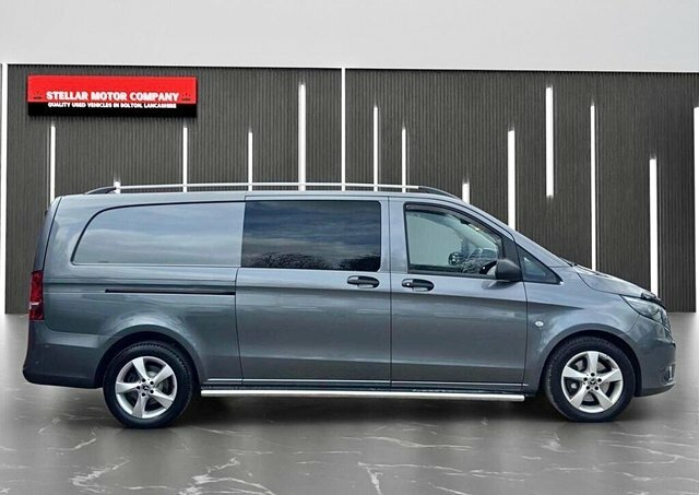 Mercedes-Benz Vito 2019 2.1 119 Cdi Premium Crew Van G-tronic Rwd L3 Grey