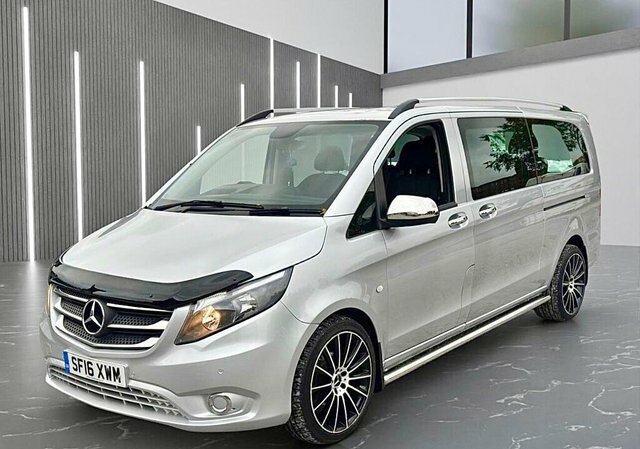 Mercedes-Benz Vito 2019 2.1 119 Cdi Pro Tourer Double Cab Silver #3