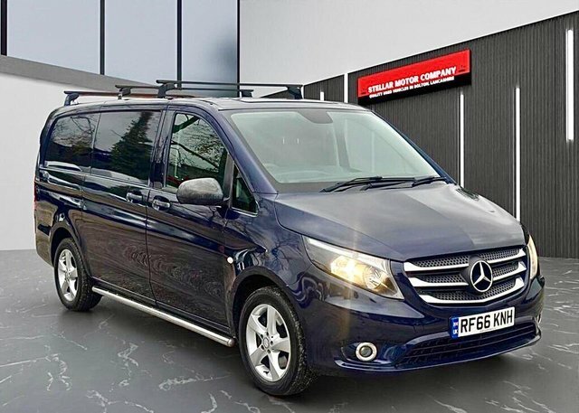 Mercedes-Benz Vito 2018 2.1 119 Cdi Bluetec Sport G-tronic Rwd L2 Eu Blue #4