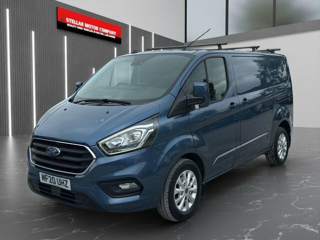 Ford Transit Custom 2020 2.0 300 Ecoblue Limited L1 H1 Euro 6 S MF20UHZ Blue #4