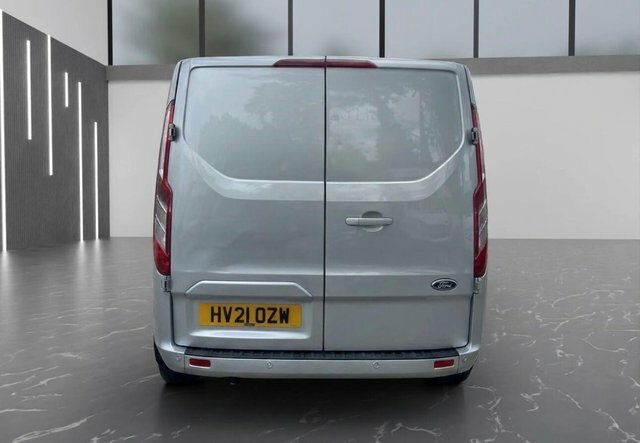 Ford Transit Custom 2021 2.0 320 Ecoblue Limited Crew Van L2 H1 Euro 6 Silver #4