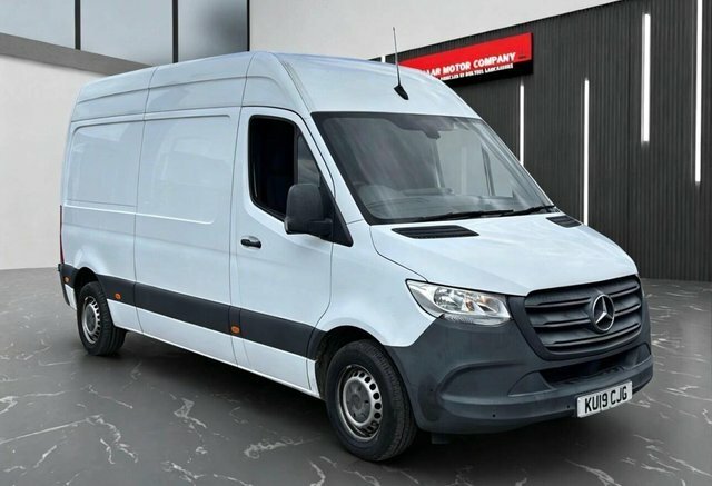 Mercedes-Benz Sprinter 2019 2.1 314 Cdi Fwd L2 H2 Euro 6 White #2