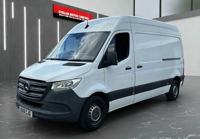 Mercedes-Benz Sprinter 2019 2.1 314 Cdi Fwd L2 H2 Euro 6 White #3