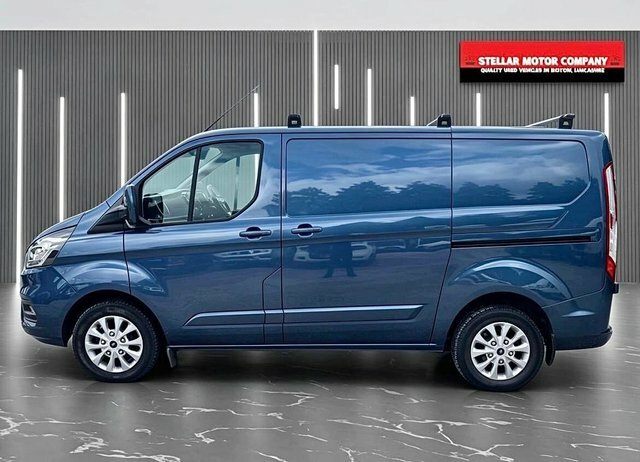 Ford Transit Custom 2018 2.0 280 Ecoblue Limited L1 H1 Euro 6 Blue