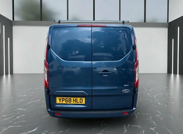 Ford Transit Custom 2018 2.0 280 Ecoblue Limited L1 H1 Euro 6 YP68HLO Blue #6