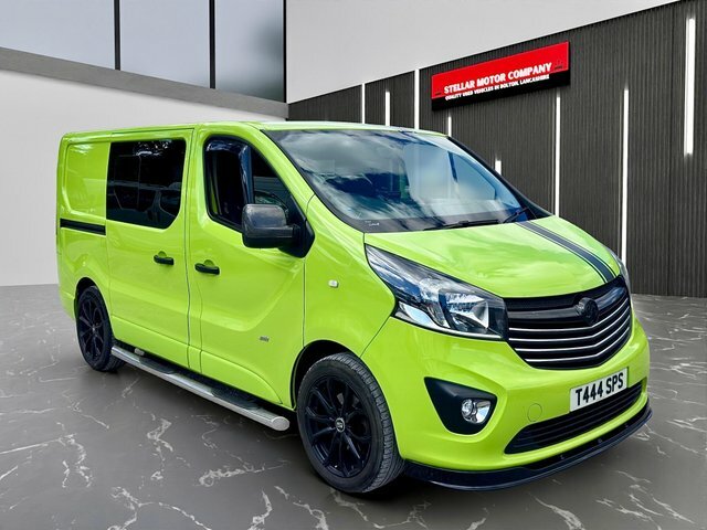 Vauxhall Vivaro 2015 1.6 Cdti 2900 Biturbo Ecoflex Crew Van L1 H1 Green #2