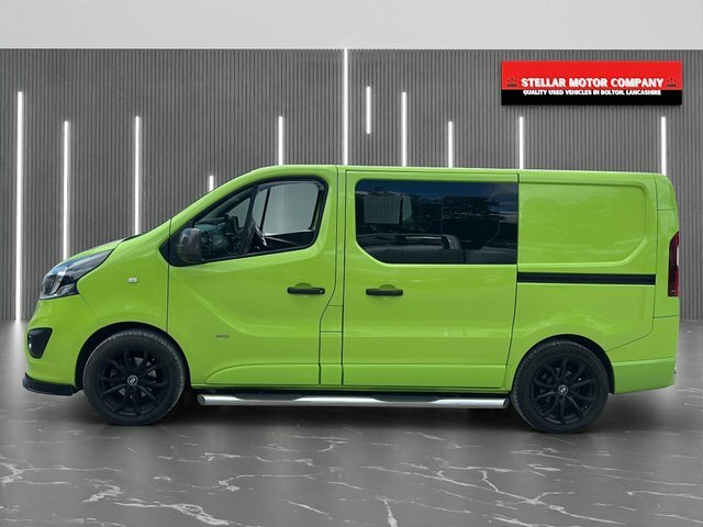 Vauxhall Vivaro 2015 1.6 Cdti 2900 Biturbo Ecoflex Crew Van L1 H1 Green #5