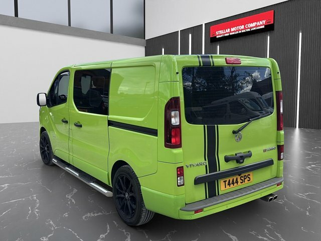 Vauxhall Vivaro 2015 1.6 Cdti 2900 Biturbo Ecoflex Crew Van L1 H1 Green #6