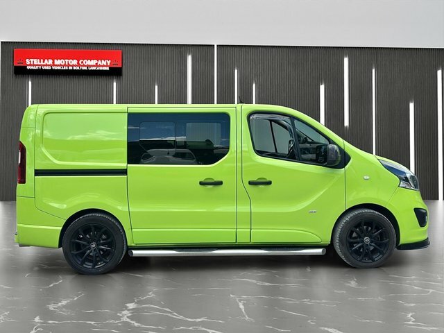 Vauxhall Vivaro 2015 1.6 Cdti 2900 Biturbo Ecoflex Crew Van L1 H1 Green