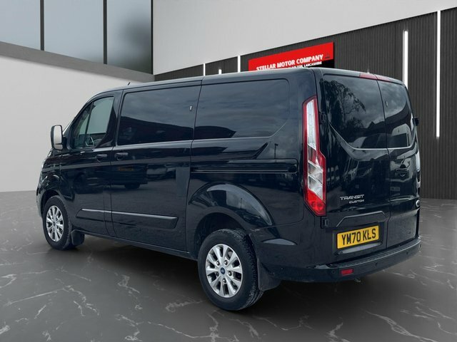 Ford Transit Custom 2020 2.0 280 Ecoblue Limited L1 H1 Euro 6 Ss YM70KLS Black #5