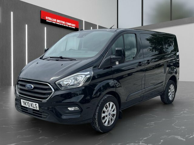 Ford Transit Custom 2020 2.0 280 Ecoblue Limited L1 H1 Euro 6 Ss YM70KLS Black #4