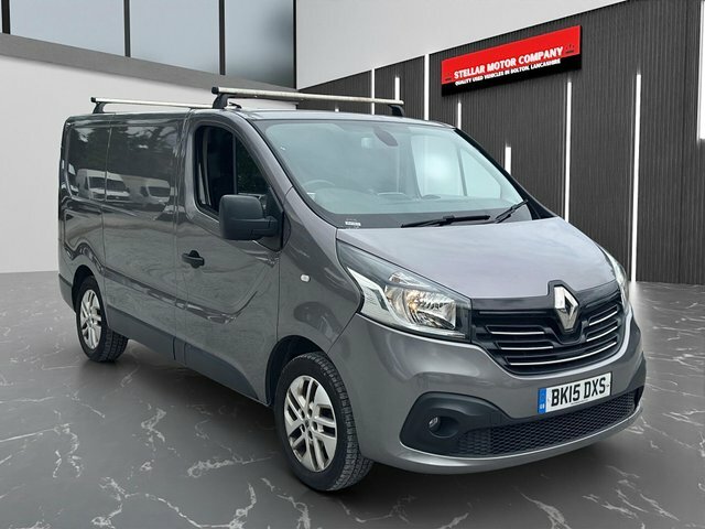 Renault Trafic 2015 1.6 Dci Energy 27 Sport Swb Standard Roof Eur Grey #2