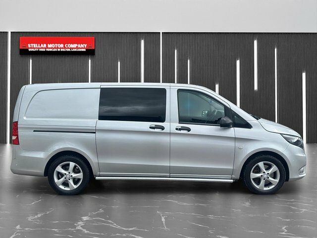 Mercedes-Benz Vito 2016 2.1 119 Cdi Bluetec Sport Crew Van G-tronic Silver