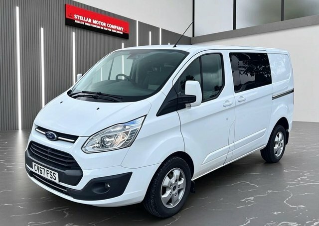 Ford Transit Custom 2017 2.0 Tdci 290 Limited Combi Van 6Dr Man CV67FSS White #4
