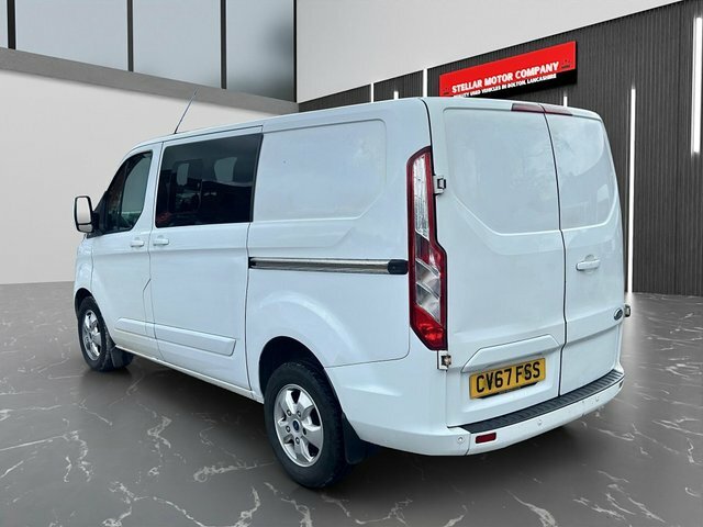 Ford Transit Custom 2017 2.0 Tdci 290 Limited Combi Van 6Dr Man CV67FSS White #5
