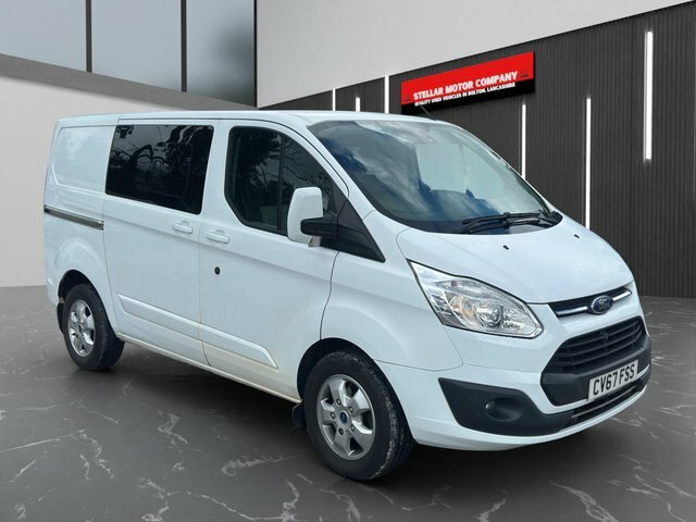 Ford Transit Custom 2017 2.0 Tdci 290 Limited Combi Van 6Dr Man CV67FSS White #2