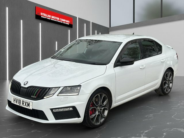 Skoda Octavia 2018 2.0 Tsi Vrs Euro 6 Ss White #4