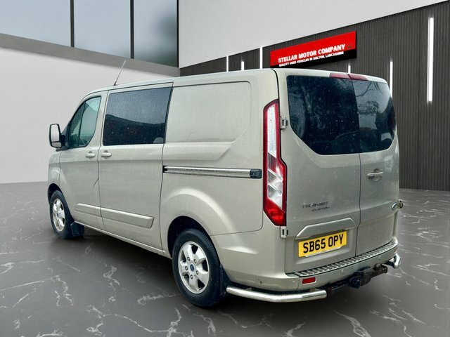 Ford Transit Custom 2015 2.2 Tdci 290 Limited Combi Van 6Dr Man SB65OPY Silver #5