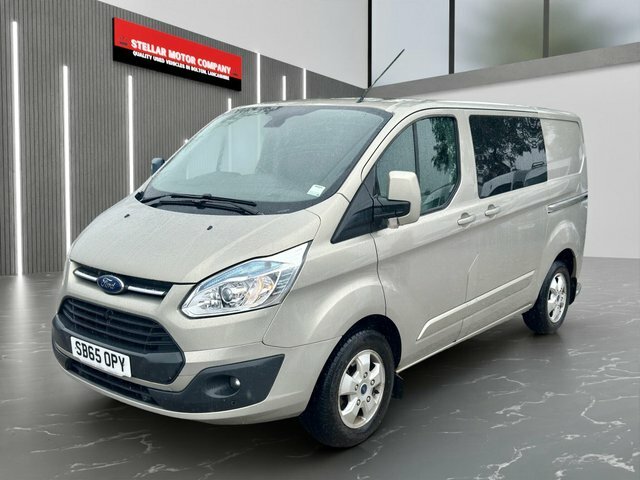Ford Transit Custom 2015 2.2 Tdci 290 Limited Combi Van 6Dr Man SB65OPY Silver #4