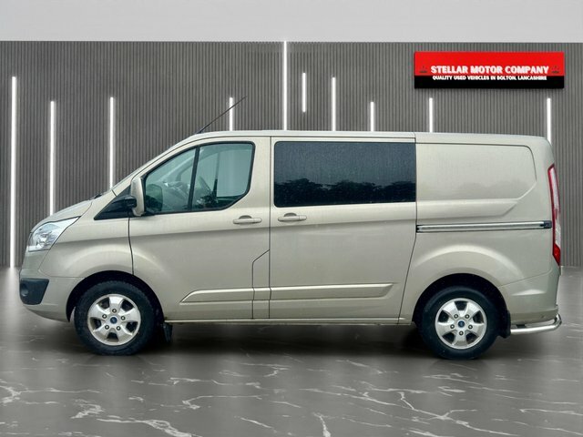 Ford Transit Custom 2015 2.2 Tdci 290 Limited Combi Van 6Dr Man SB65OPY Silver
