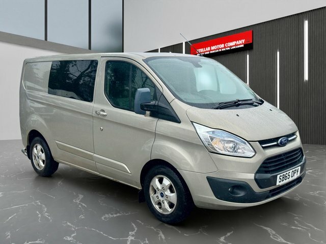 Ford Transit Custom 2015 2.2 Tdci 290 Limited Combi Van 6Dr Man SB65OPY Silver #2