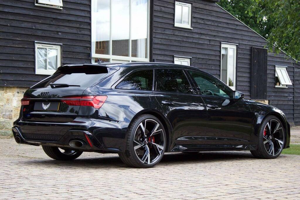 Audi RS6 Avant Estate 4.0 Tfsi V8 Vorsprung Tiptronic Quattro Eur VK20KHU Black #2