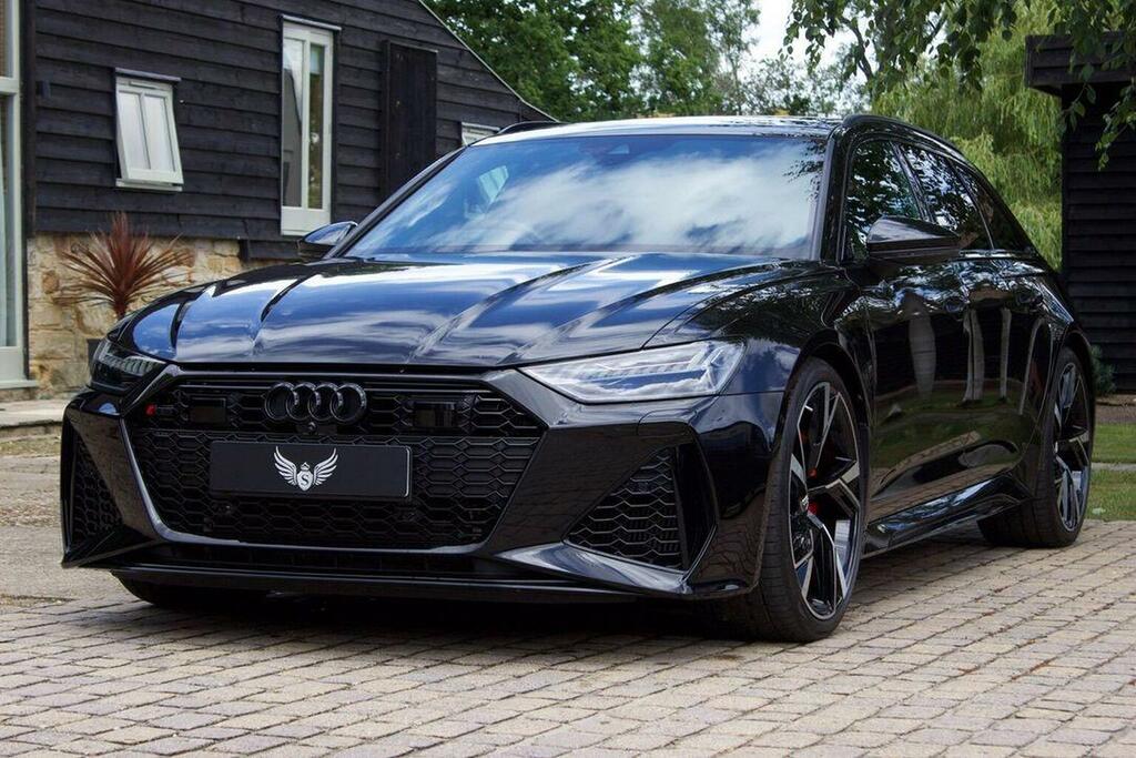 Audi RS6 Avant Estate 4.0 Tfsi V8 Vorsprung Tiptronic Quattro Eur VK20KHU Black #5