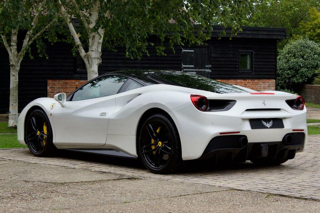 Ferrari 488 3.9T V8 Gtb F1 Dct Euro 6 Ss White #4