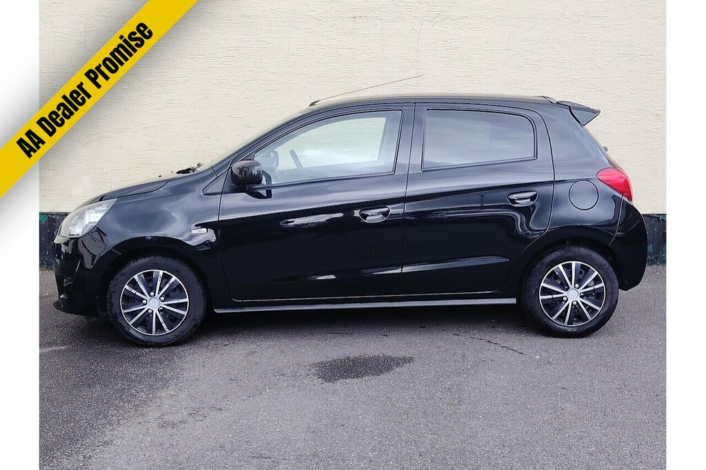 Mitsubishi Mirage Mirage 1 Black #9