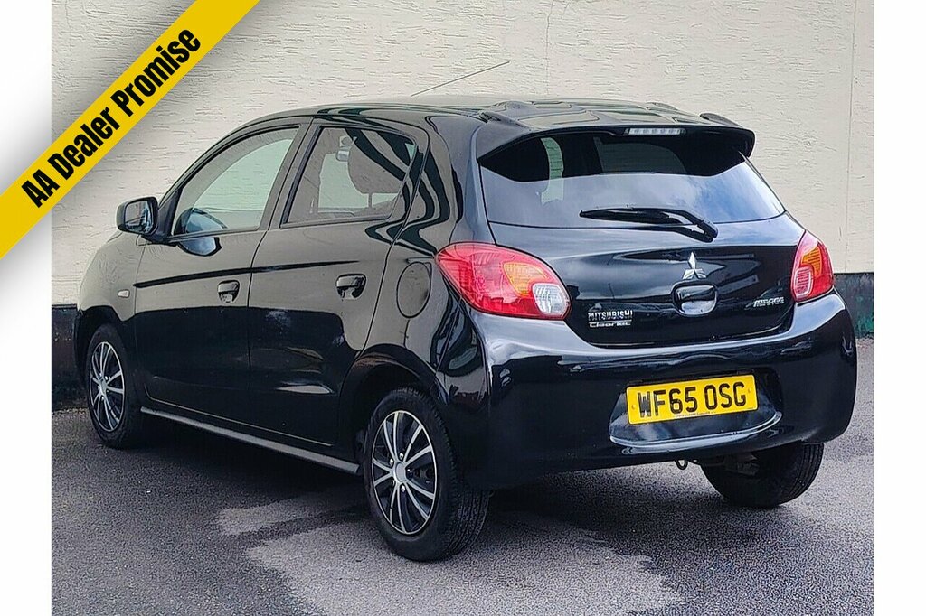 Mitsubishi Mirage 2 Black #5