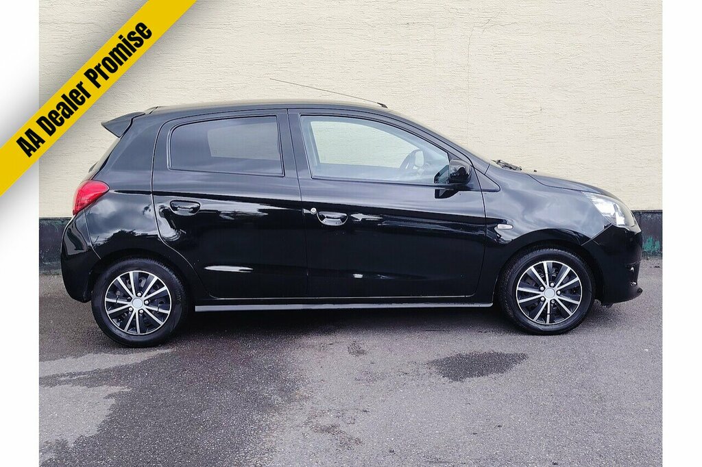 Mitsubishi Mirage Mirage 1 Black #8