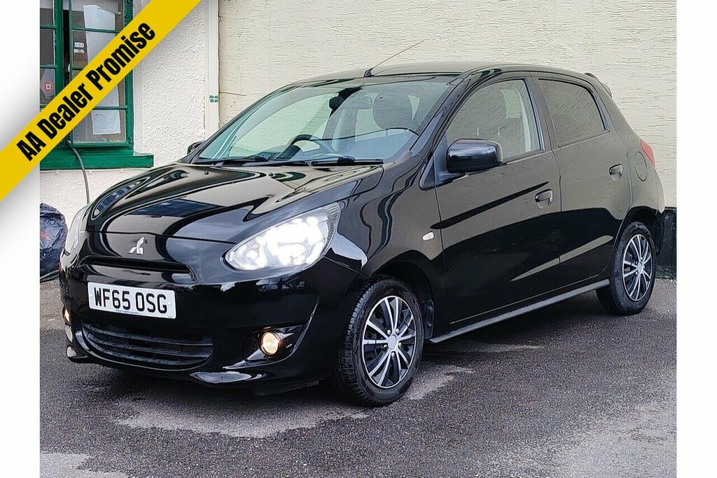 Mitsubishi Mirage 2 Black #4