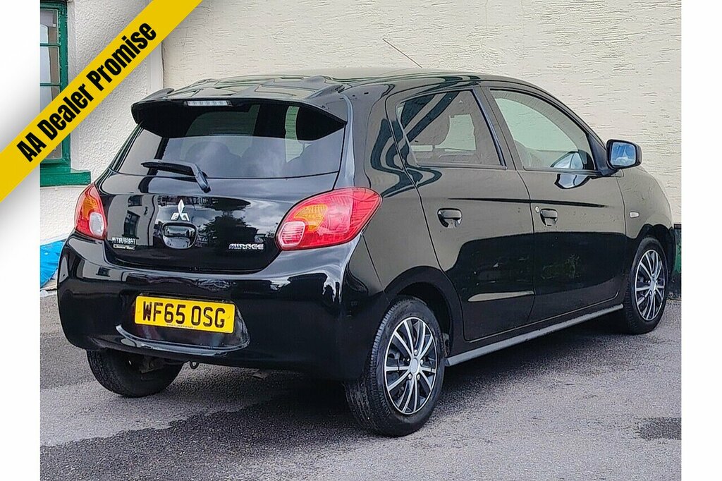 Mitsubishi Mirage Mirage 1 Black #7