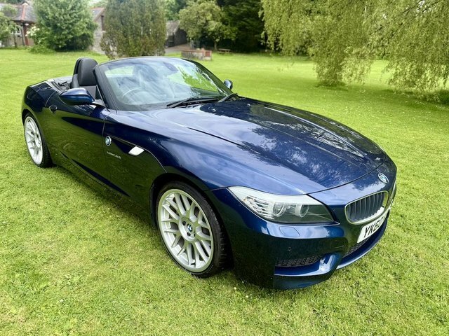 BMW Z4 30I M Sport Convertible Blue #2